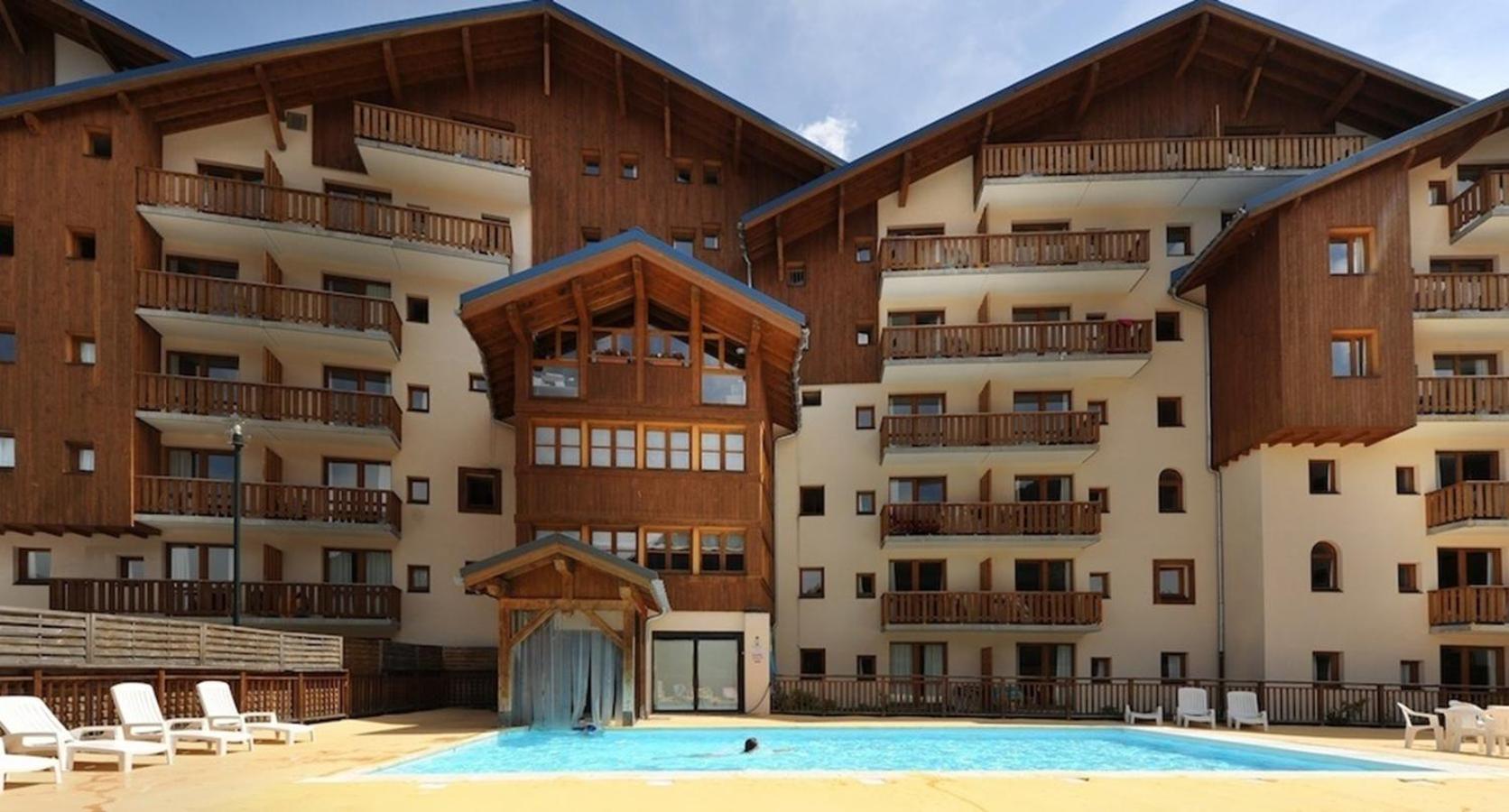 Vacanceole - Residence La Turra Valfrejus Exteriér fotografie